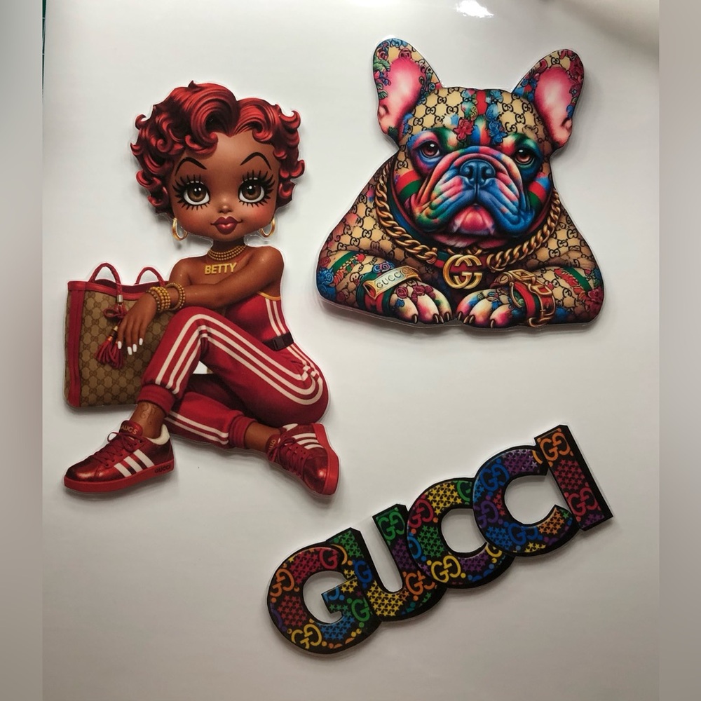 Set #14—Designer-Inspired Monogram Magnet Set